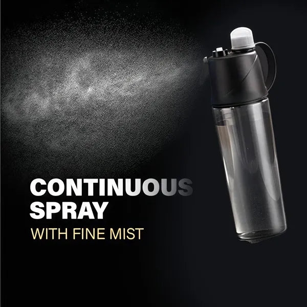 Misting Water Bottle, 2-in-1 Mist and Sip Bottles