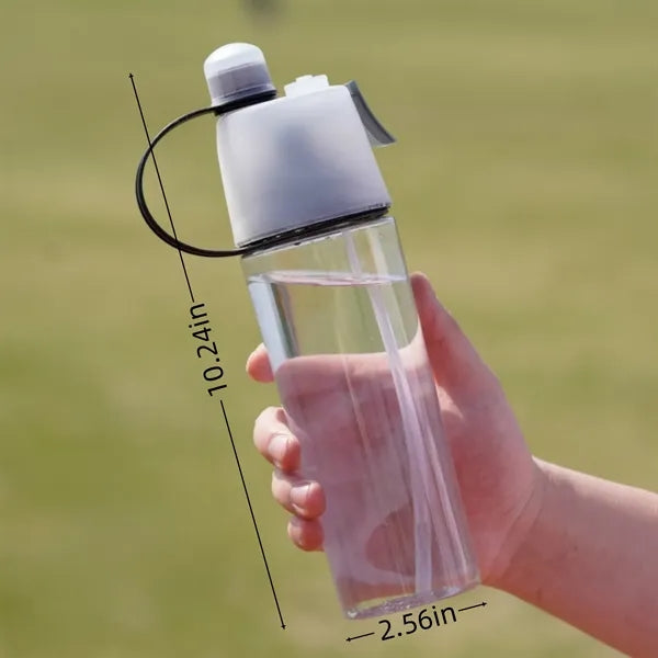Misting Water Bottle, 2-in-1 Mist and Sip Bottles