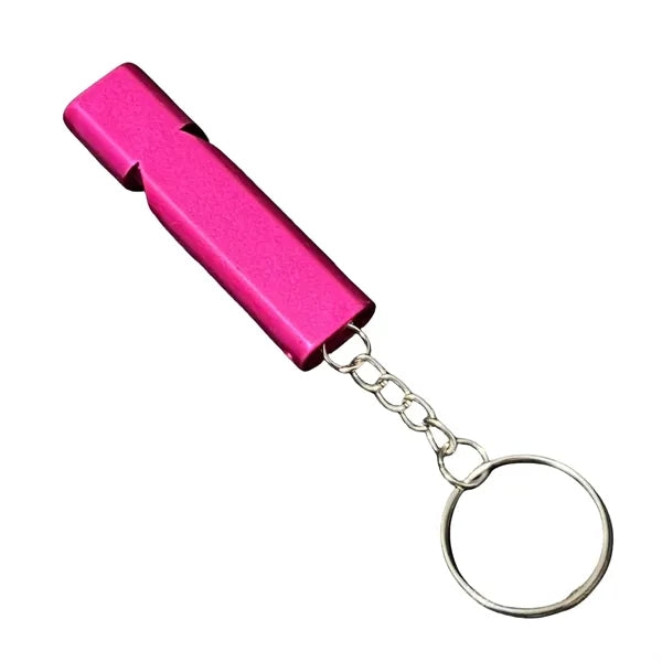 Dual-tube Outdoor Whistle With Keychain Free Shipping