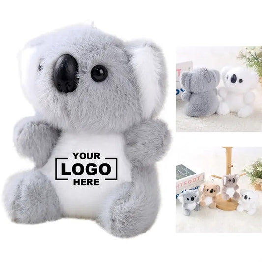 5 Inch Sitting Koala Plush Keychain Hanging Doll