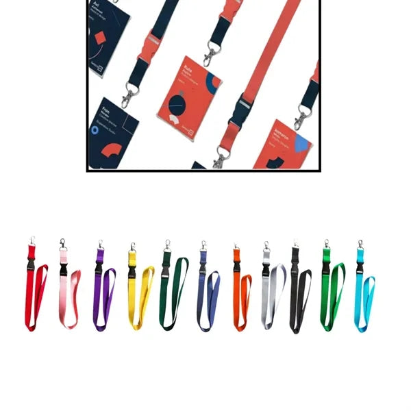 Hooked lanyard name tag