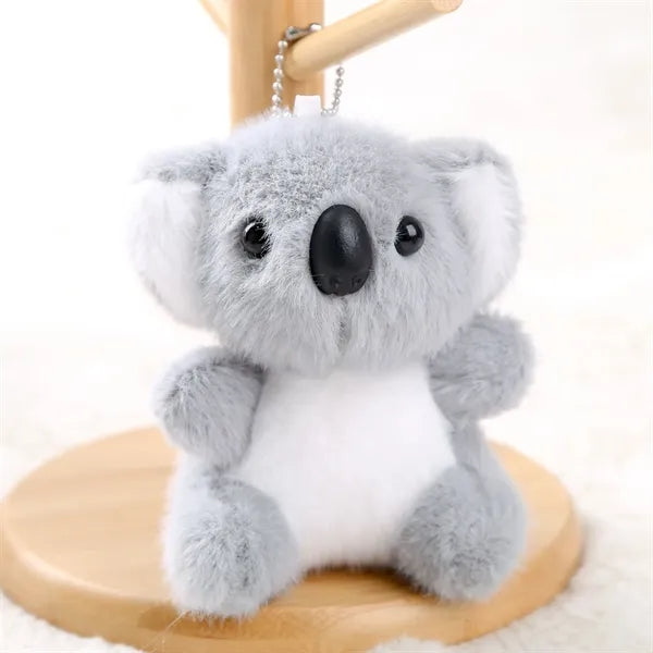 5 Inch Sitting Koala Plush Keychain Hanging Doll