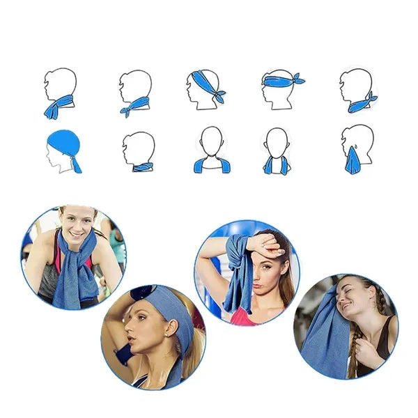 Cooling Hoodie Towel