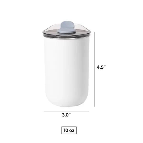 10 oz Mini Dual-Layer Coffee & Straw Cup