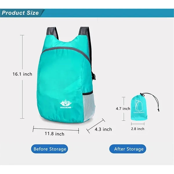 Outdoor Foldable Lightweight Sports Backpack