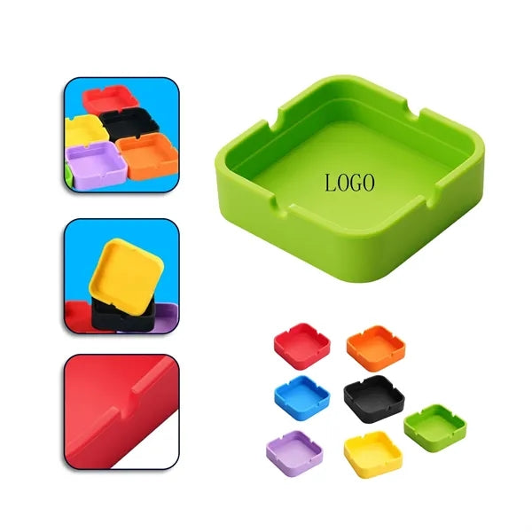 Durable Silicone Smoking Ash Tray