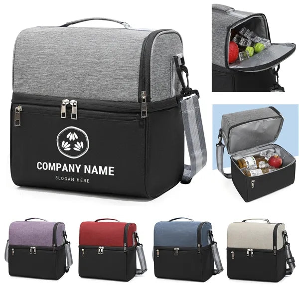 14-Can PEVA Lined Dual-Compartment Cooler