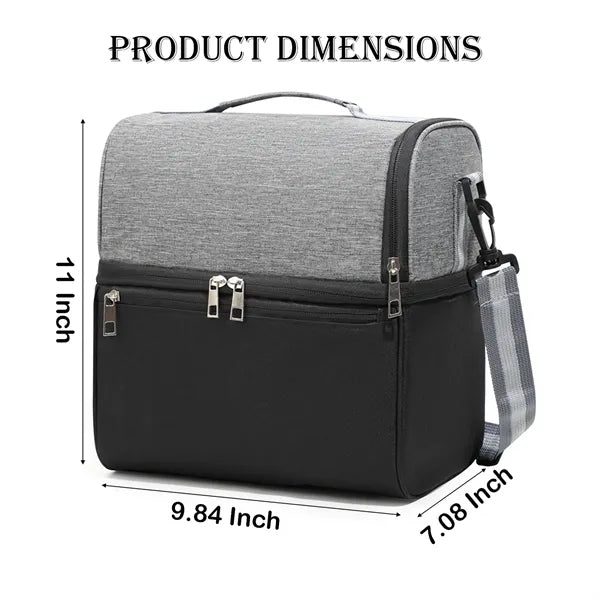 14-Can PEVA Lined Dual-Compartment Cooler