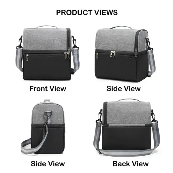 14-Can PEVA Lined Dual-Compartment Cooler