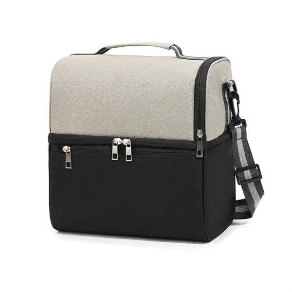 14-Can PEVA Lined Dual-Compartment Cooler