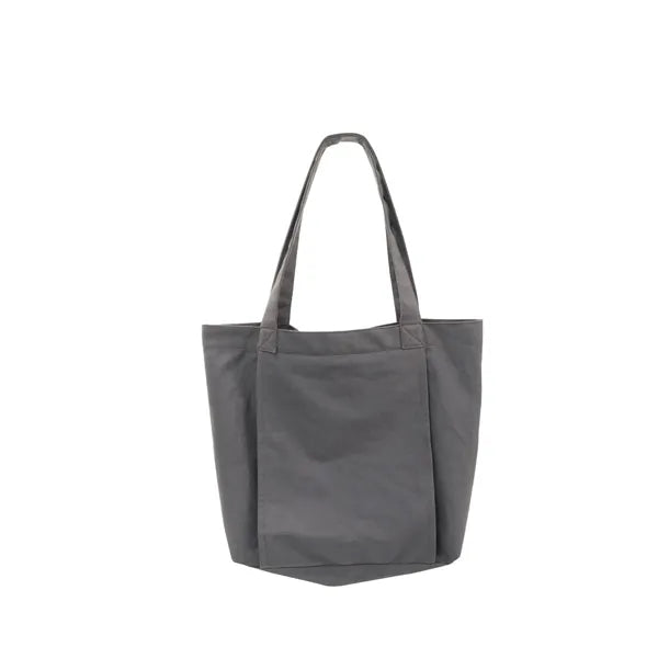 Fashionable Large Capacity Canvas Tote Bag With Multi Pocket
