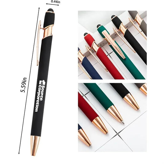 Aluminum Rod Ballpoint Pen Touchscreen