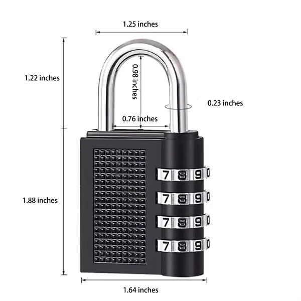 4 Digit Combination Lock