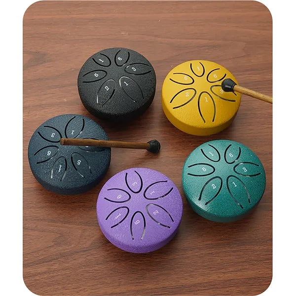 3 Inch 6 Note Steel Tongue Drum