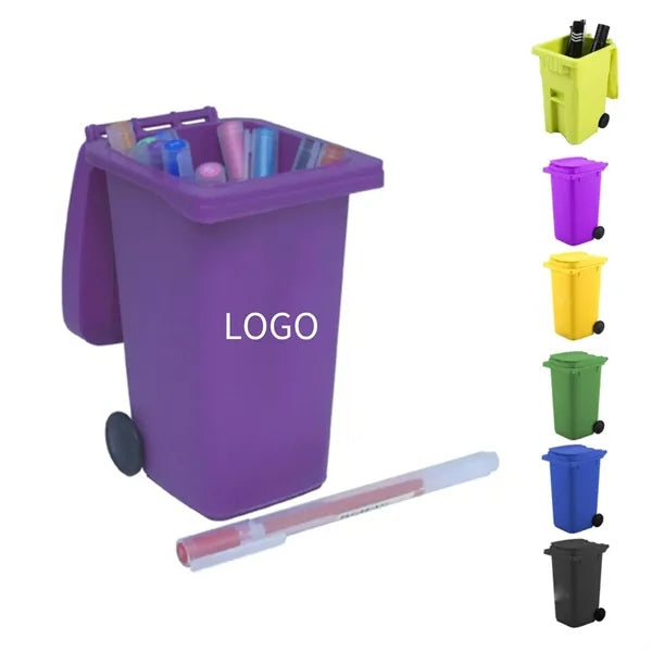 Trash Can Organizer With Lid