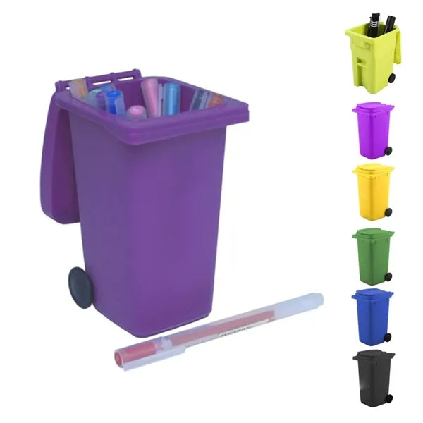 Trash Can Organizer With Lid