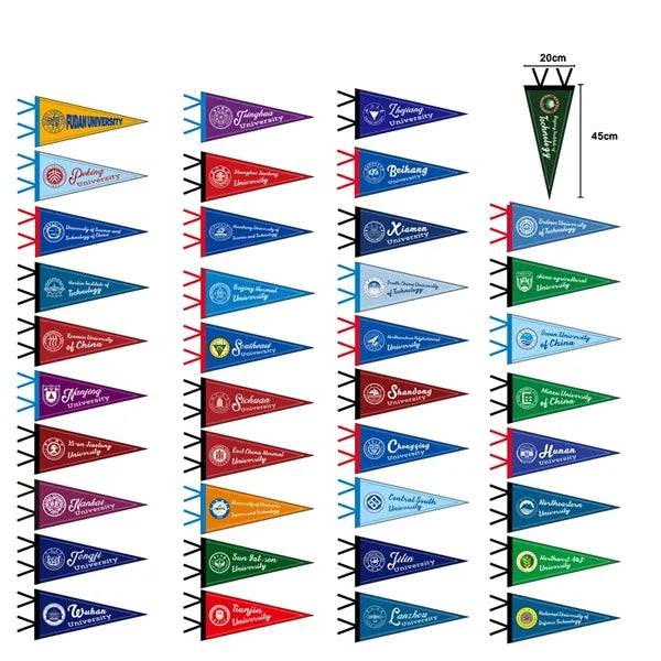 Triangular-shaped Flag