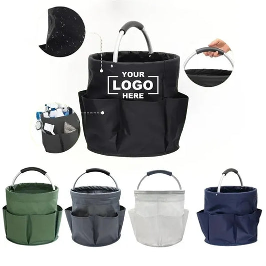 Foldable Camping Shower Picnic Beach Storage Basket Utility