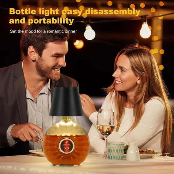 Rechargeable LED Bottle Light - Touch Control