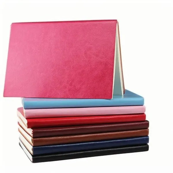 SleekFaux Leather Notebook