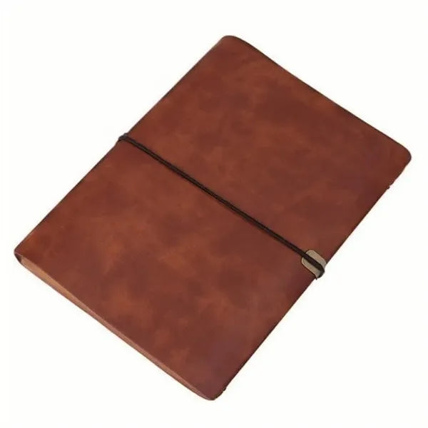 Vintage Faux - Leather Notebook