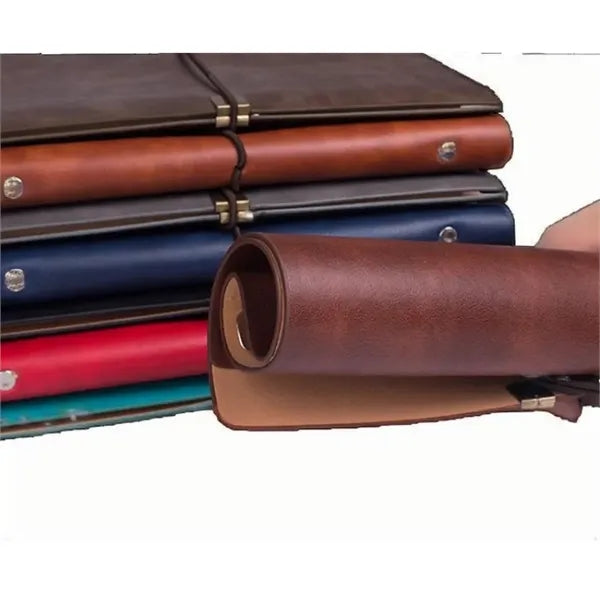 Vintage Faux - Leather Notebook