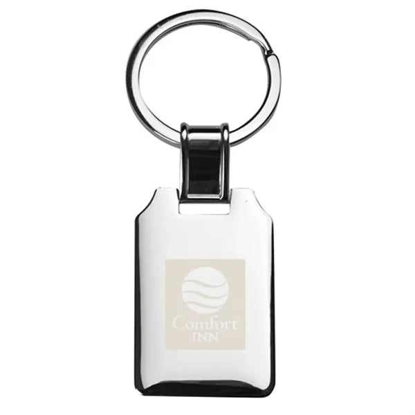 Metal Plaque Key Tag