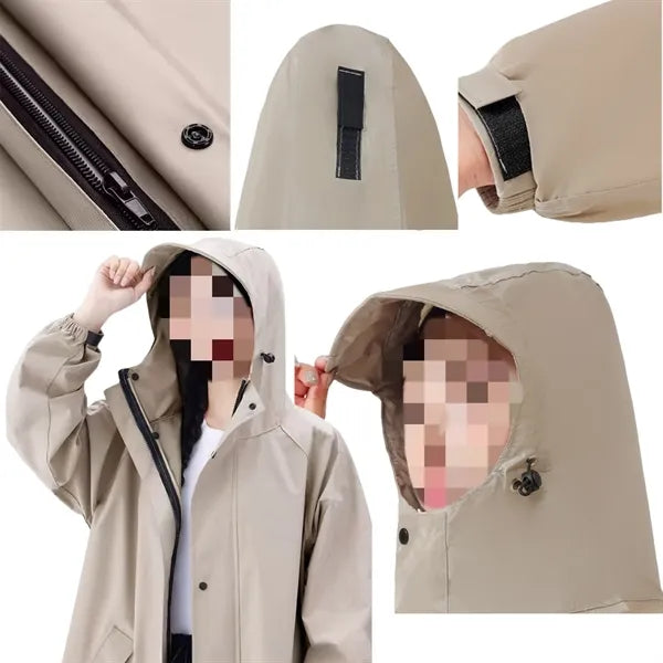 Reinforced One-Piece Raincoat