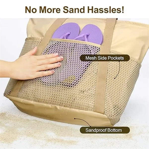 Multifunctional Beach Waterproof Bag with Zipper Cruise