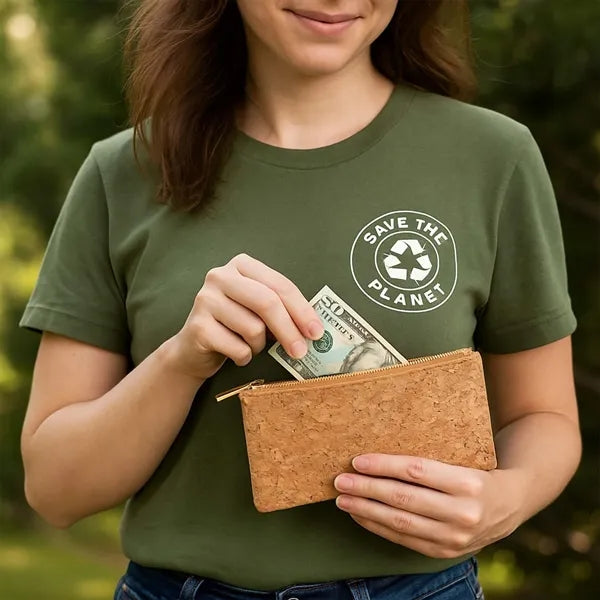 Eco-Friendly Cork Coin Purse