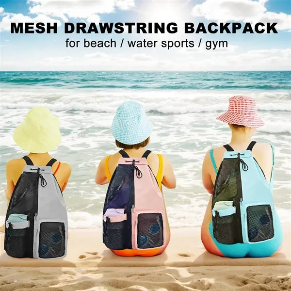 Large Capacity Breathable Drawstring Waterproof Backpack Bag