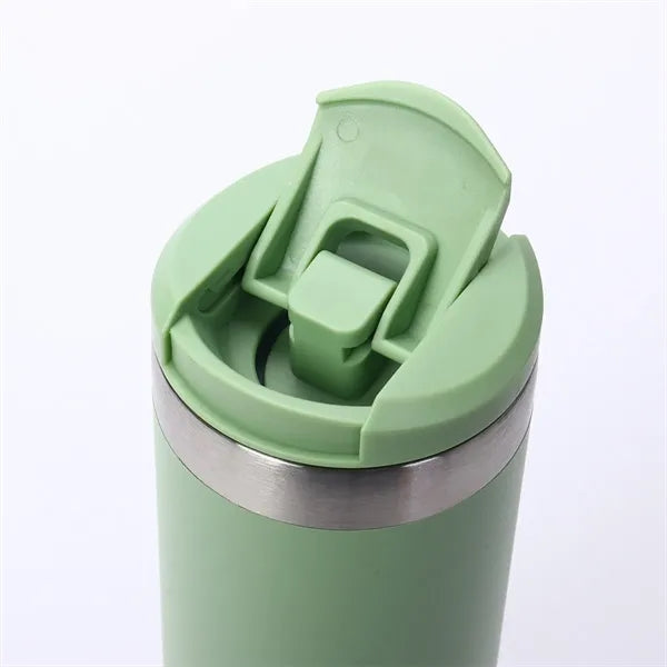 17oz Pop Up Lids Stainless Steel Flask Bottle