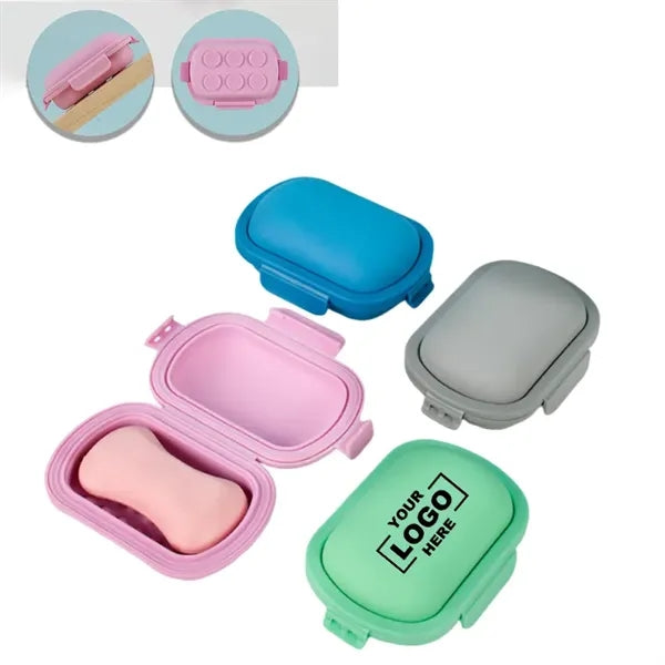 Food Grade Silicone Soap Case With Triple Lock