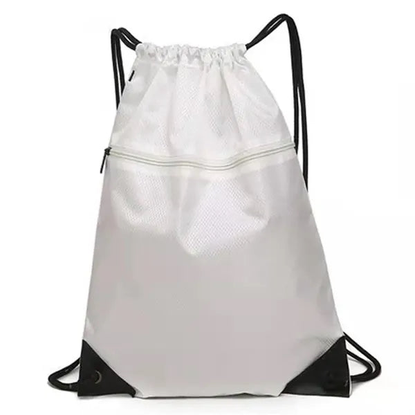 Gym Drawstring Bags with Front Pocket