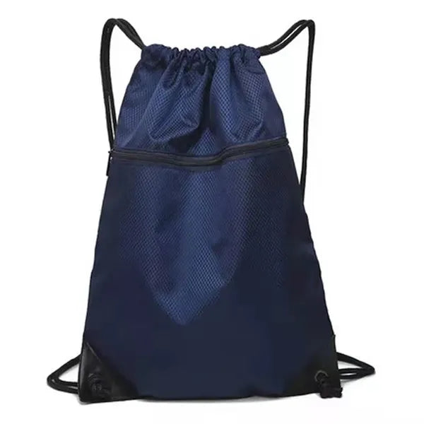 Gym Drawstring Bags with Front Pocket