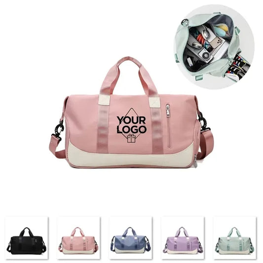 Nylon Gym Duffel Bag Women