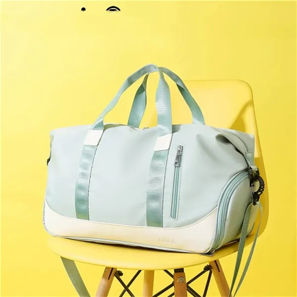 Nylon Gym Duffel Bag Women