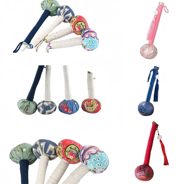 Mugwort Massage Hammer For Neck Back Therapy Free Shipping