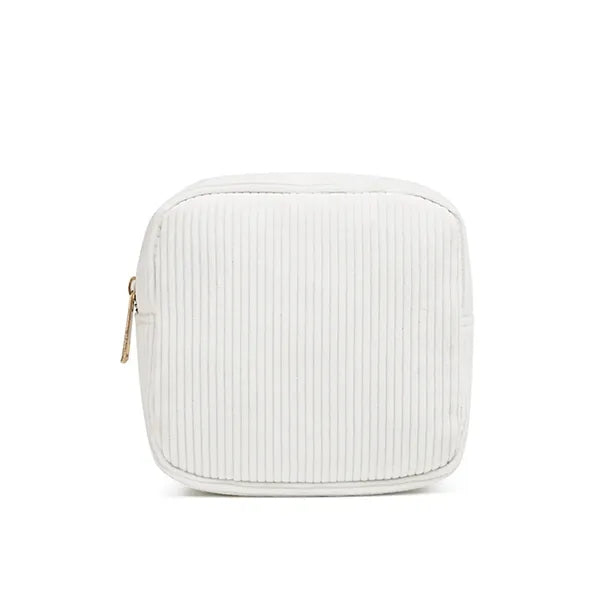 Travel Corduroy Makeup Pouch