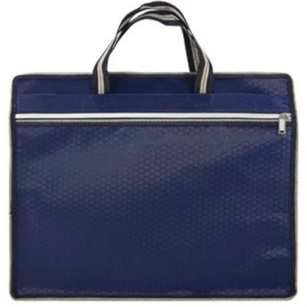 Oxford Fabric Zippered Document Tote Bag