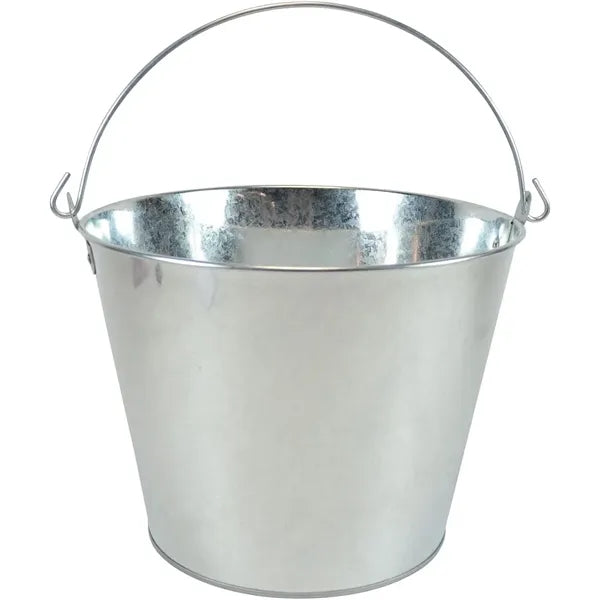 Party Beverage Tub Galvanized Metal Ice Bucket