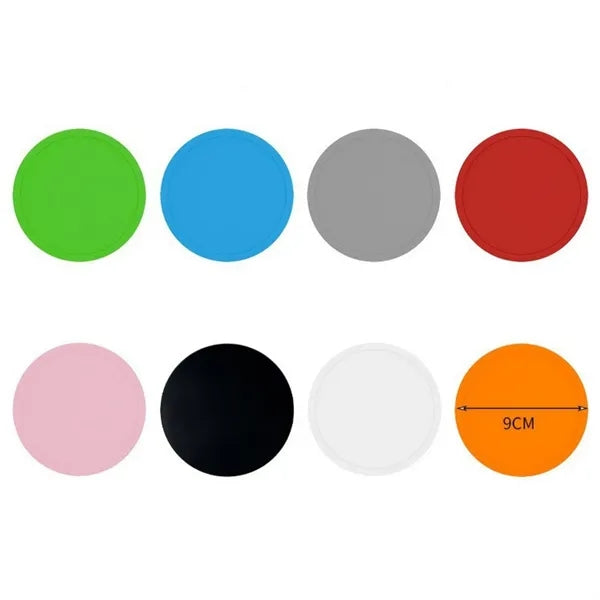 Round Food-Grade Silicone Coaster