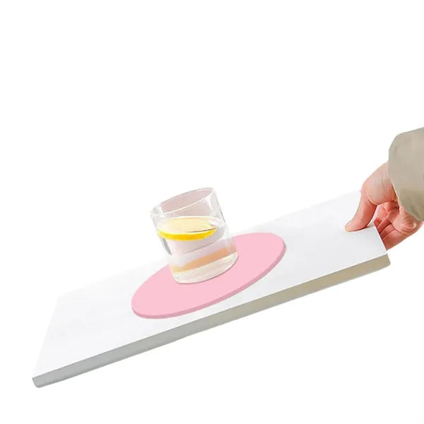 Round Food-Grade Silicone Coaster