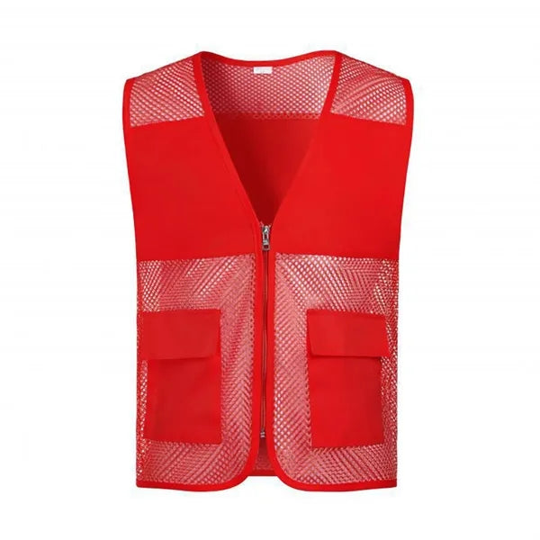 Mesh Vest Summer Volunteer Workwear