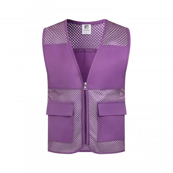 Mesh Vest Summer Volunteer Workwear