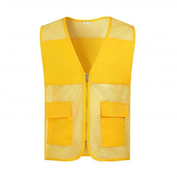 Mesh Vest Summer Volunteer Workwear