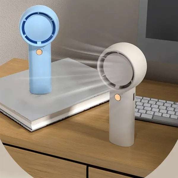 Mini Portable Fan-Bladeless Safe Design, Powerful Turbo Hand