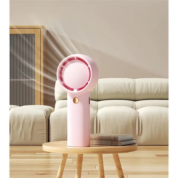 Mini Portable Fan-Bladeless Safe Design, Powerful Turbo Hand
