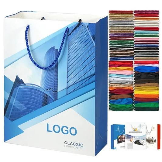 Full-color printing Cardboard Carry Bag