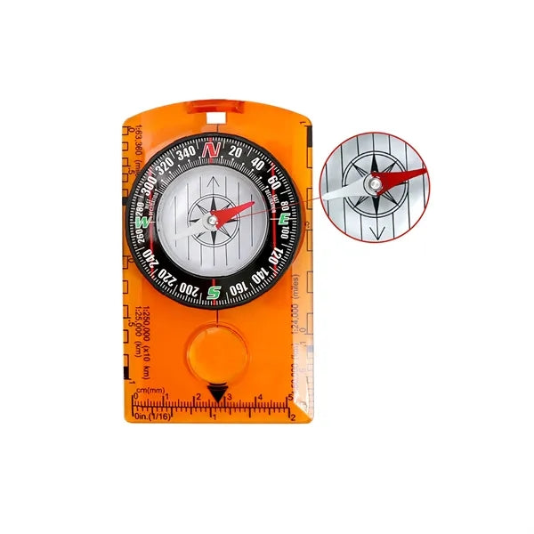 Multipurpose Outdoor Compass with Measuring Scales